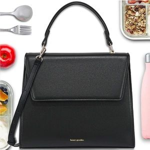 Modern Picnic dupe lunchbox - cute black lunch box/lunch bag